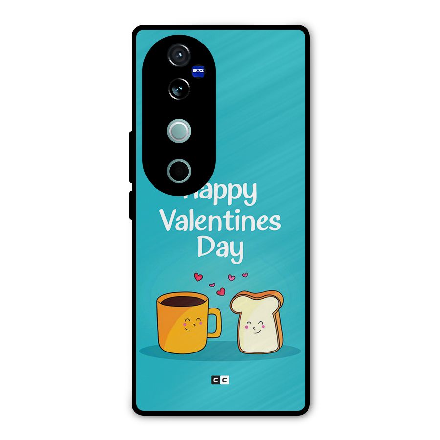 Valentine Proposal Metal Back Case for Vivo V40