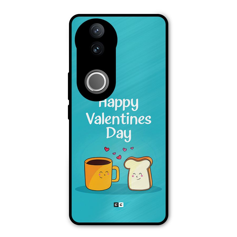 Valentine Proposal Metal Back Case for Vivo V50