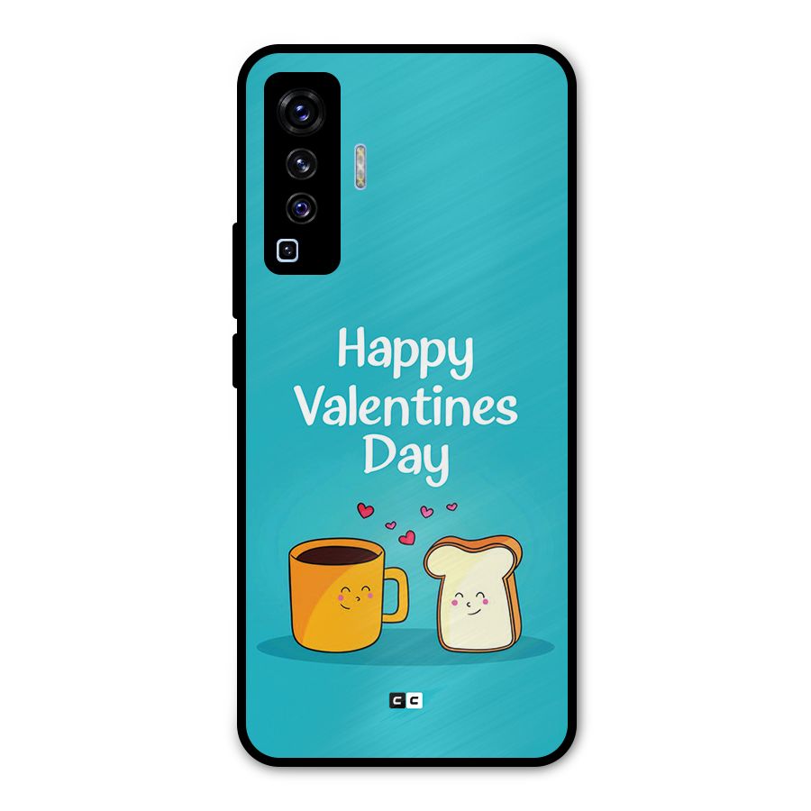 Valentine Proposal Metal Back Case for Vivo X50