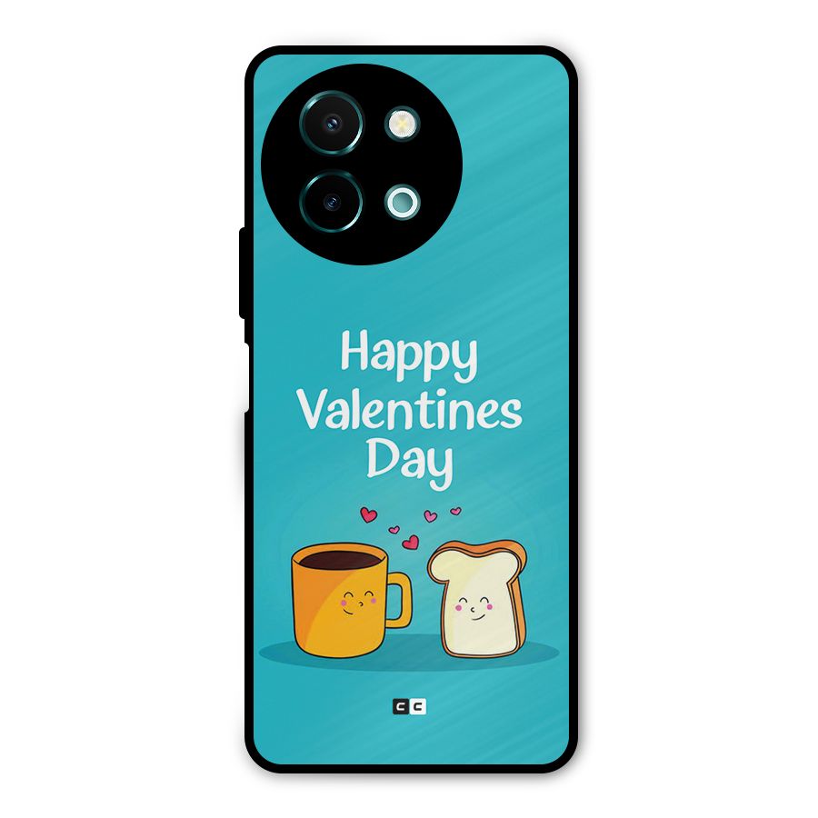 Valentine Proposal Metal Back Case for Vivo Y58