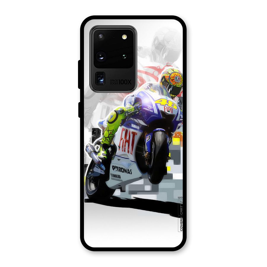 Valentino Rossi Glass Back Case for Galaxy S20 Ultra