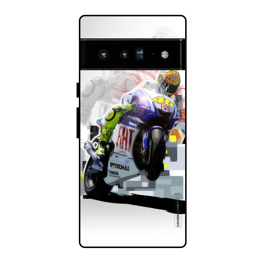 Valentino Rossi Glass Back Case for Google Pixel 6 Pro