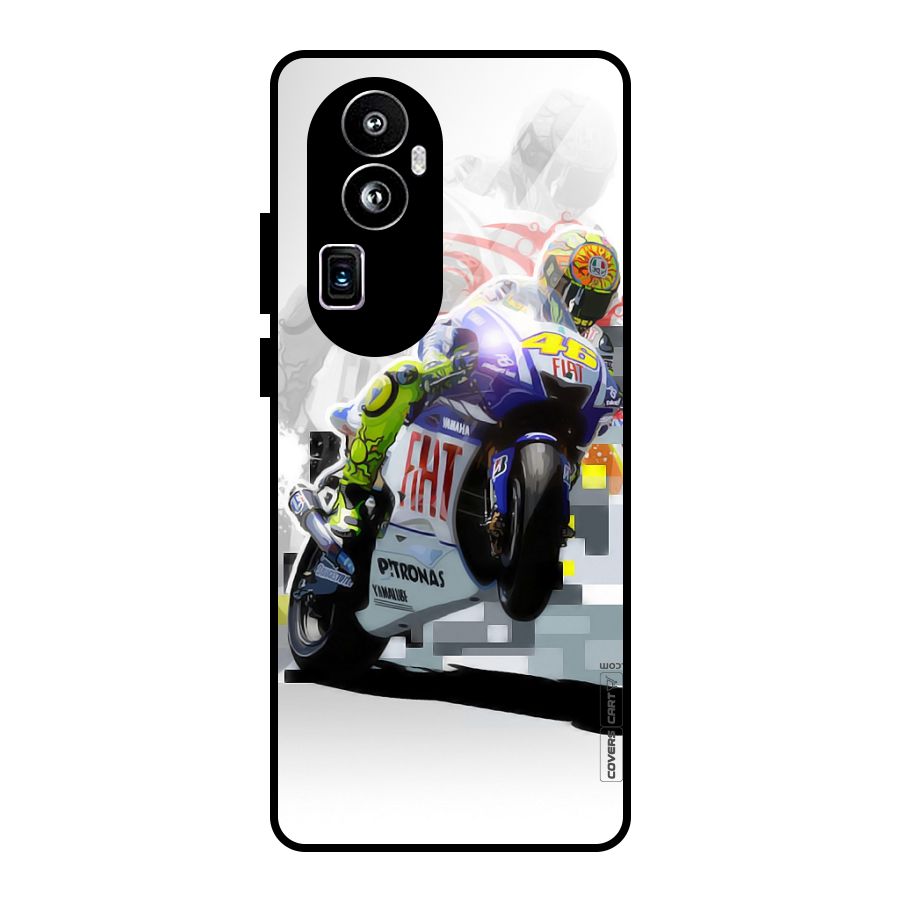 Valentino Rossi Glass Back Case for Oppo Reno10 Pro Plus