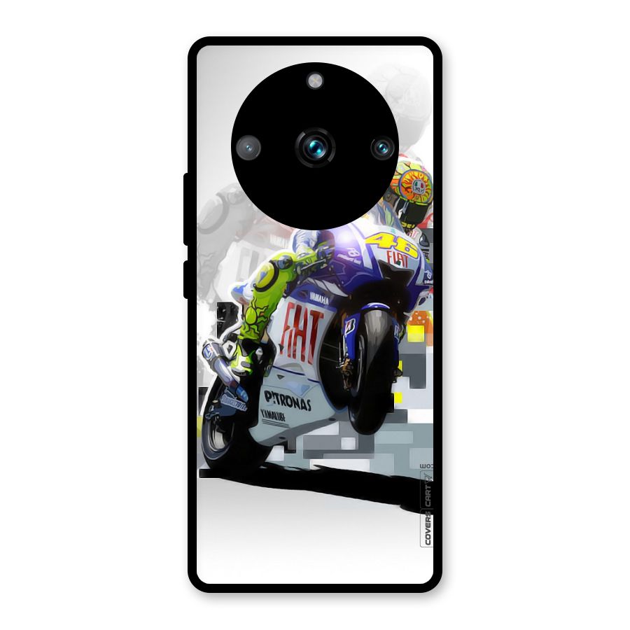 Valentino Rossi Glass Back Case for Realme Narzo 60 Pro