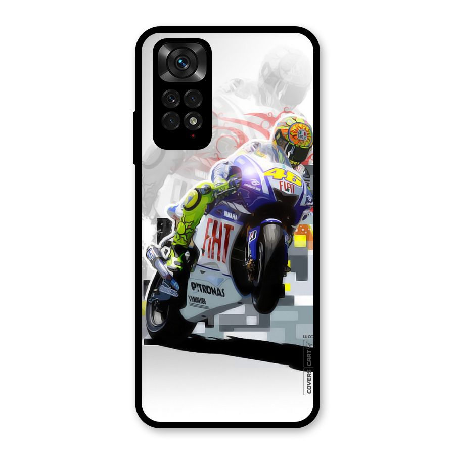 Valentino Rossi Glass Back Case for Redmi Note 11S
