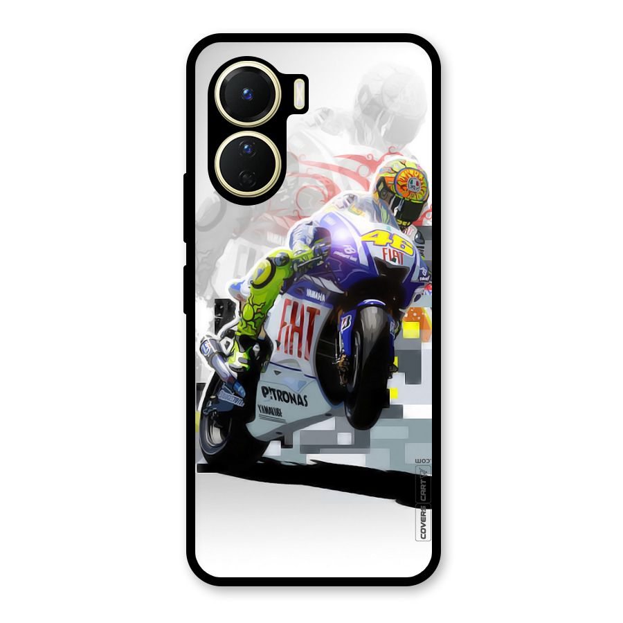 Valentino Rossi Glass Back Case for Vivo Y56