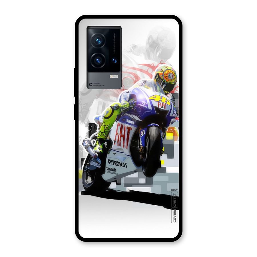 Valentino Rossi Glass Back Case for iQOO 9 5G