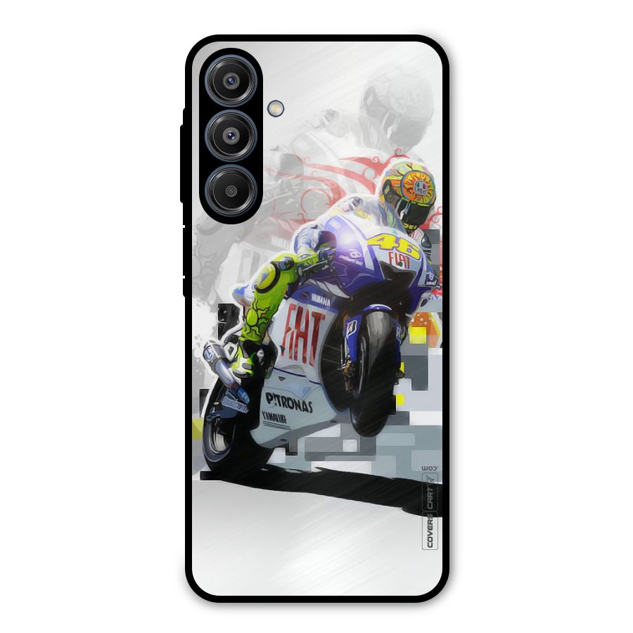 Valentino Rossi Metal Back Case for Galaxy A16 5G