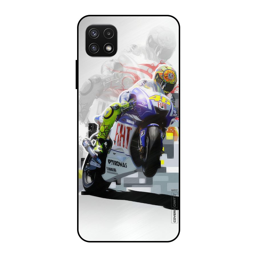 Valentino Rossi Metal Back Case for Galaxy A22 5G