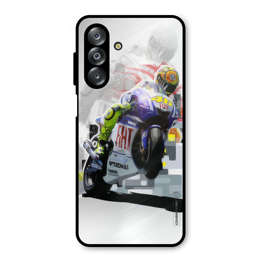 Valentino Rossi Metal Back Case for Galaxy A26