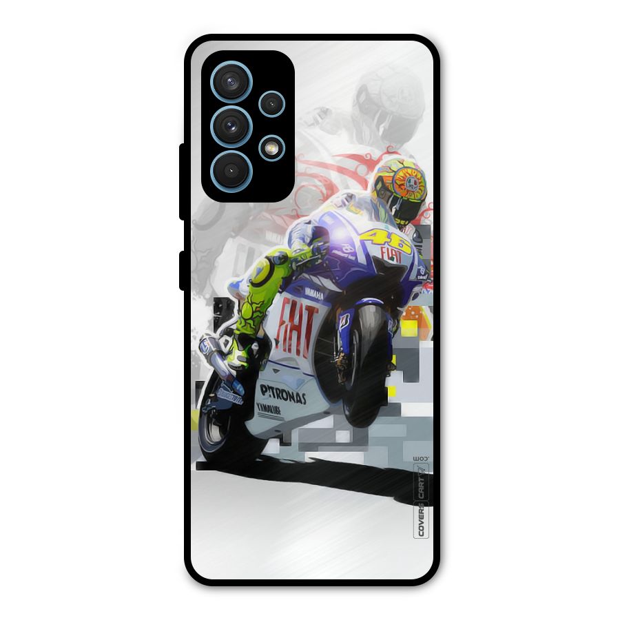 Valentino Rossi Metal Back Case for Galaxy A32