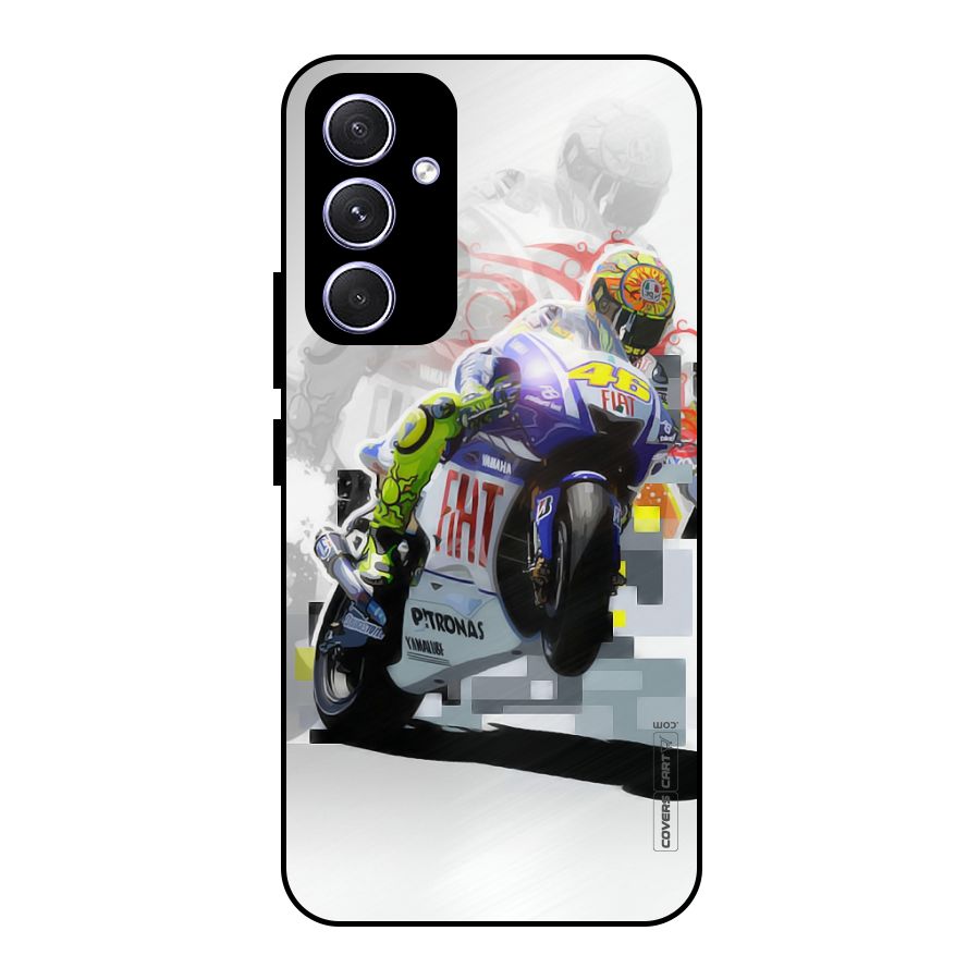 Valentino Rossi Metal Back Case for Galaxy A54