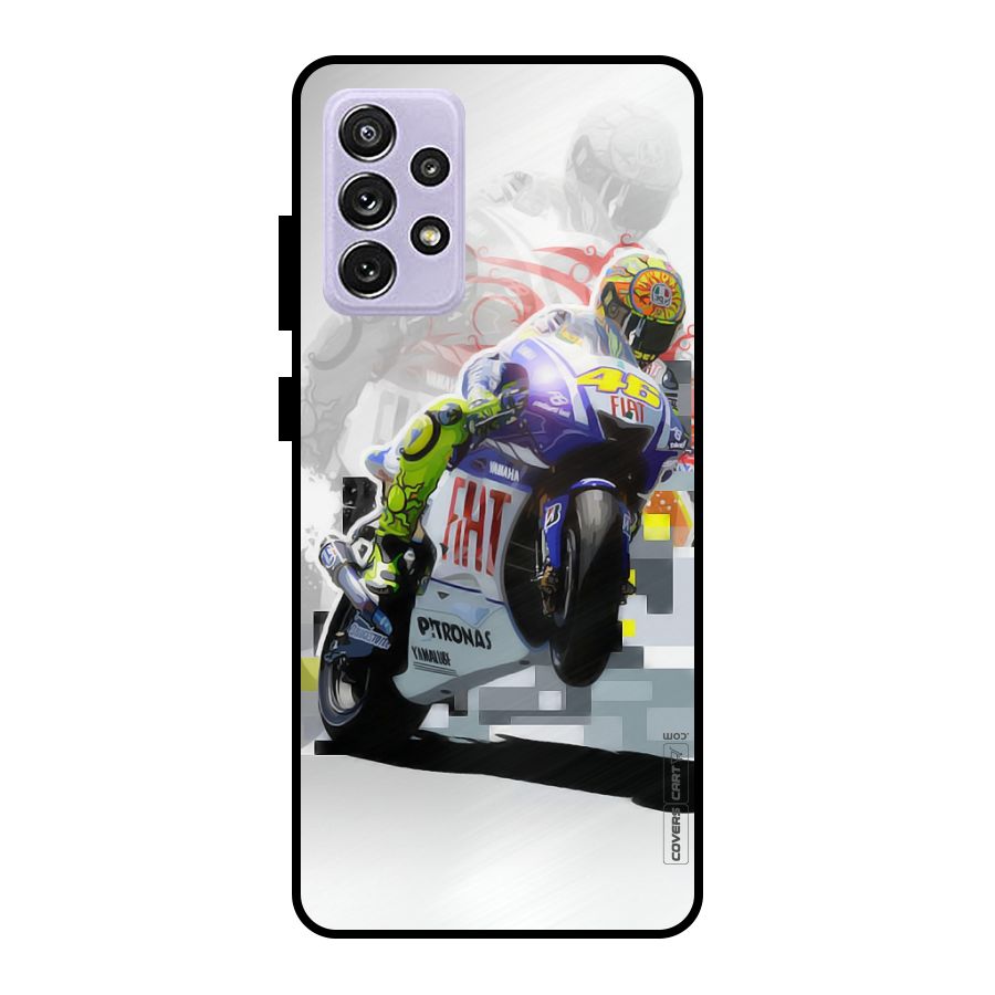 Valentino Rossi Metal Back Case for Galaxy A72