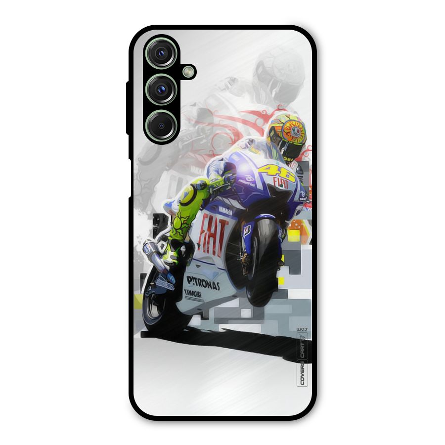 Valentino Rossi Metal Back Case for Galaxy F34