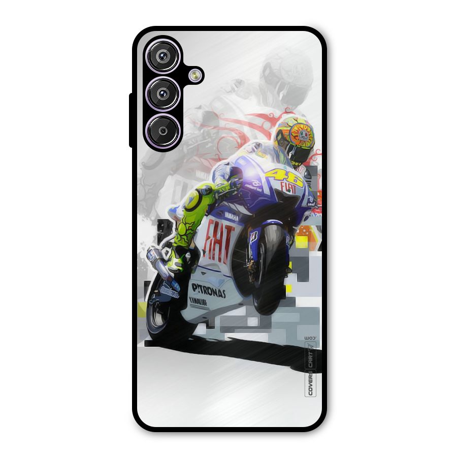 Valentino Rossi Metal Back Case for Galaxy M15