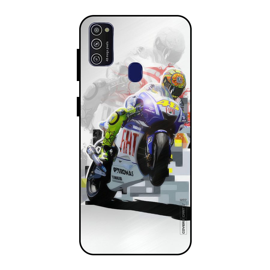 Valentino Rossi Metal Back Case for Galaxy M30s
