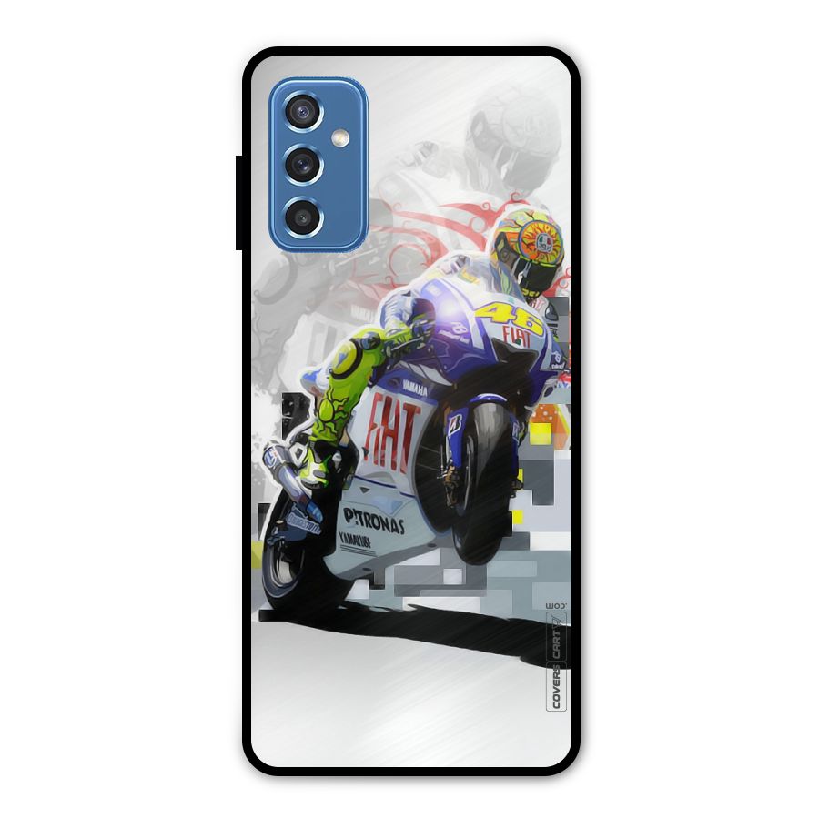 Valentino Rossi Metal Back Case for Galaxy M52 5G