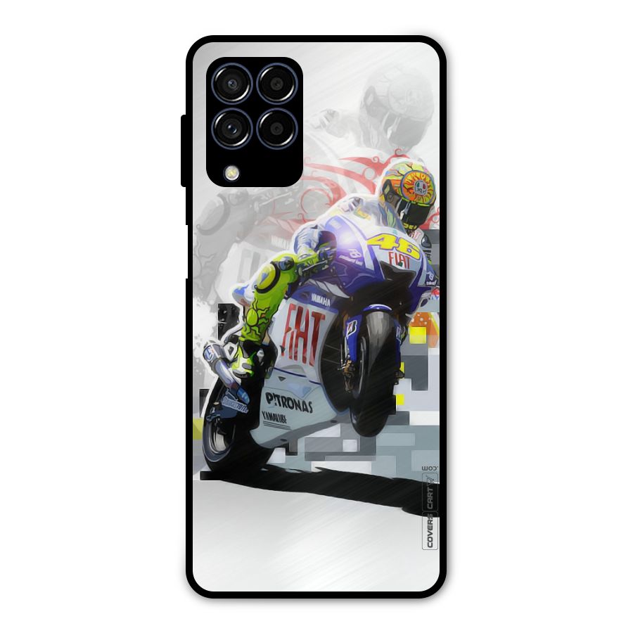 Valentino Rossi Metal Back Case for Galaxy M53 5G