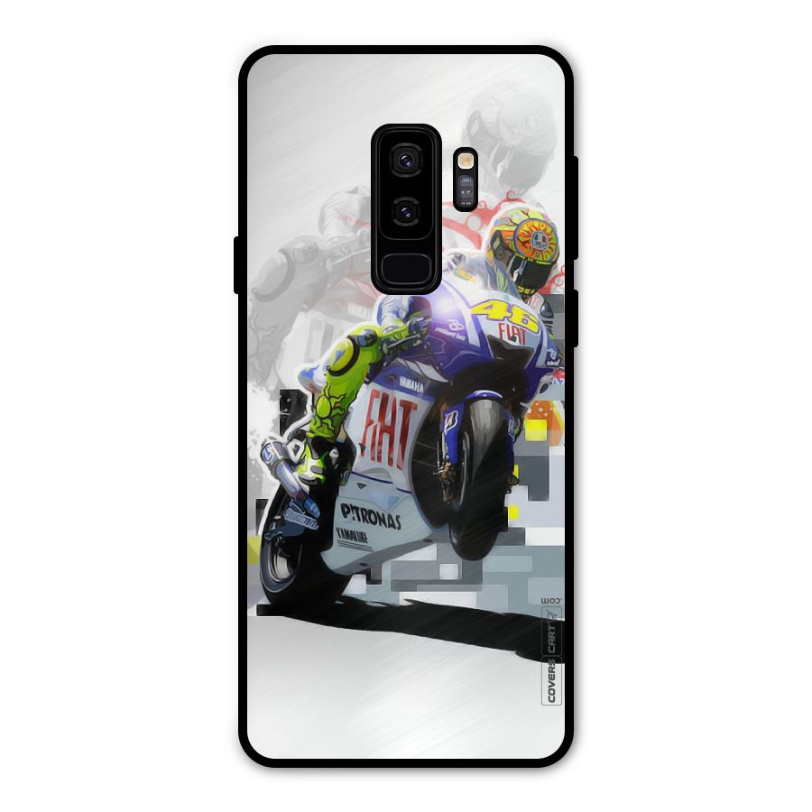 Valentino Rossi Metal Back Case for Galaxy S9 Plus