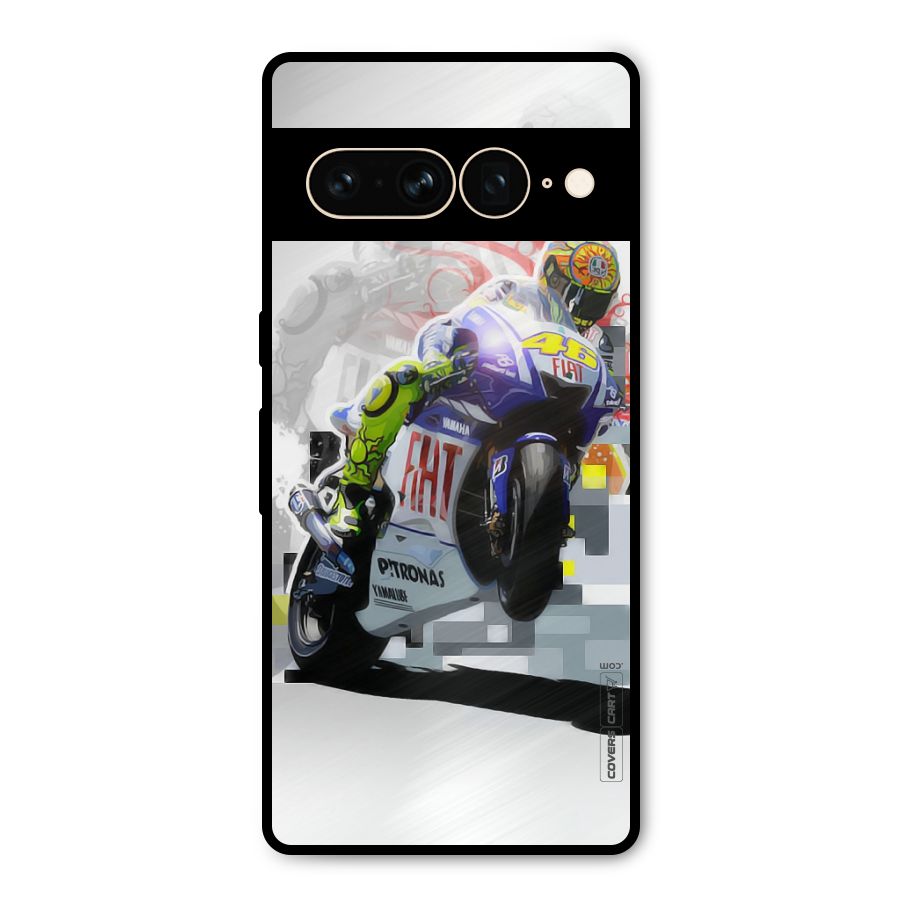 Valentino Rossi Metal Back Case for Google Pixel 7 Pro