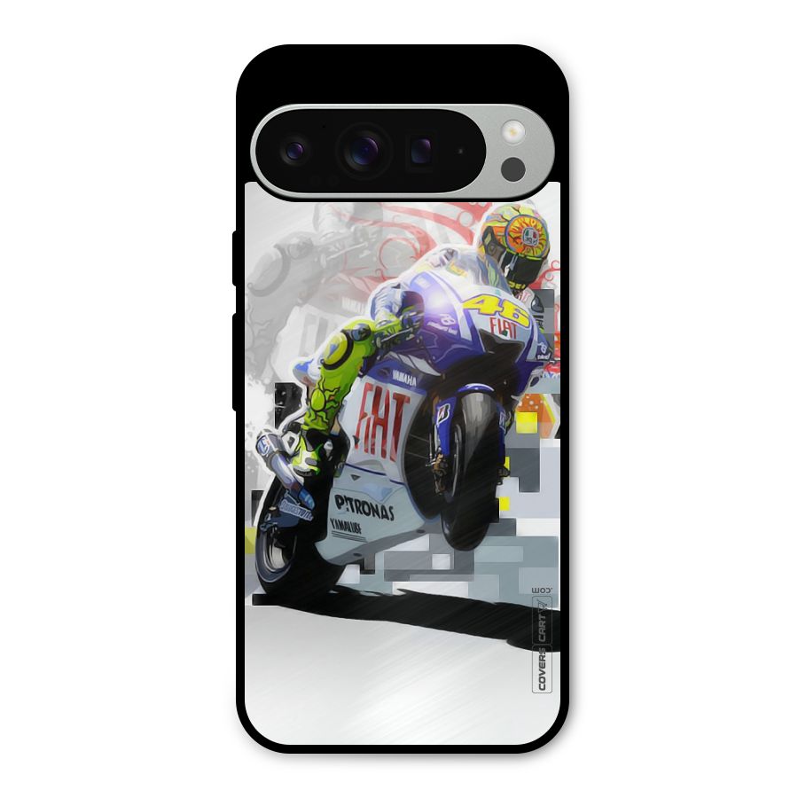 Valentino Rossi Metal Back Case for Google Pixel 9 Pro XL
