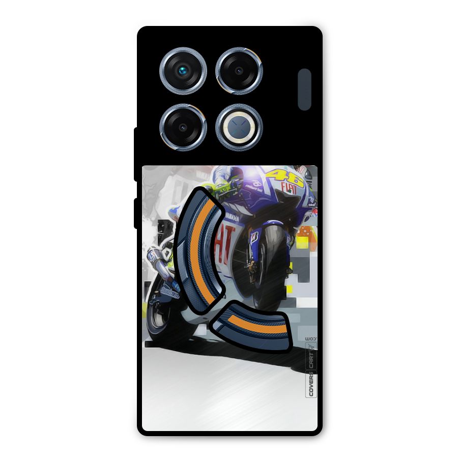 Valentino Rossi Metal Back Case for Infinix GT 20 Pro