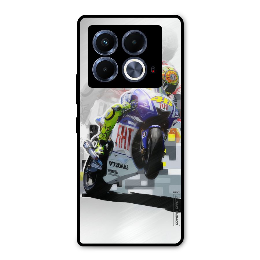 Valentino Rossi Metal Back Case for Infinix Note 40 5G