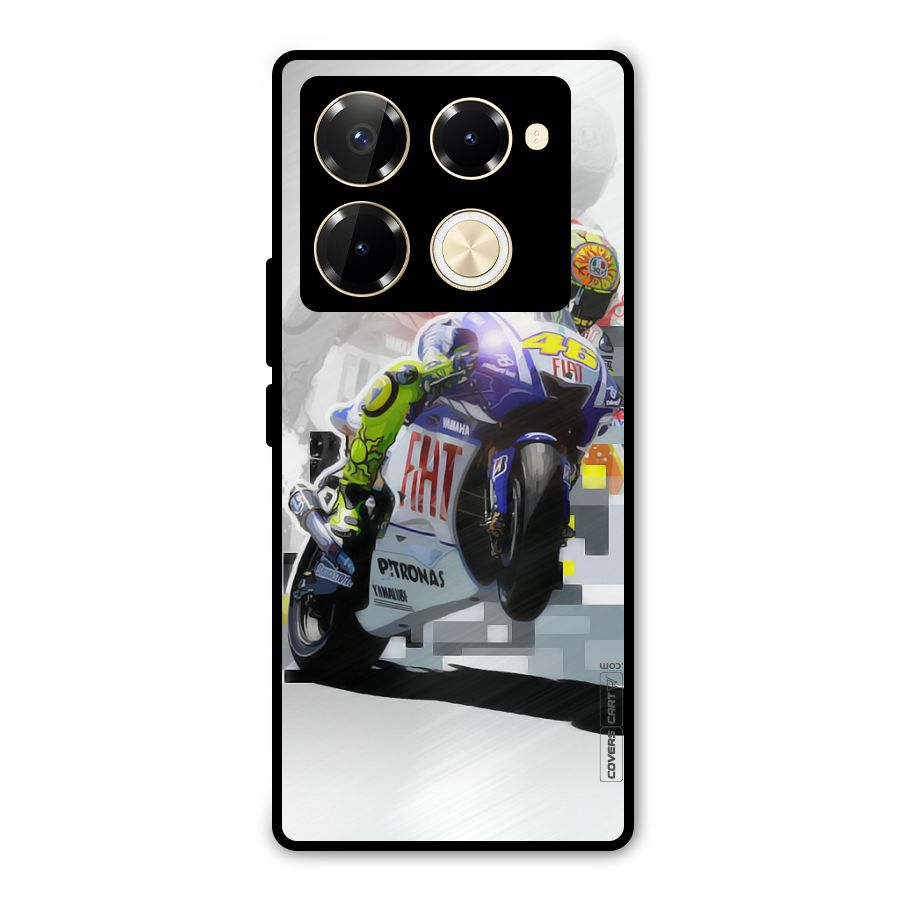 Valentino Rossi Metal Back Case for Infinix Note 40 Pro