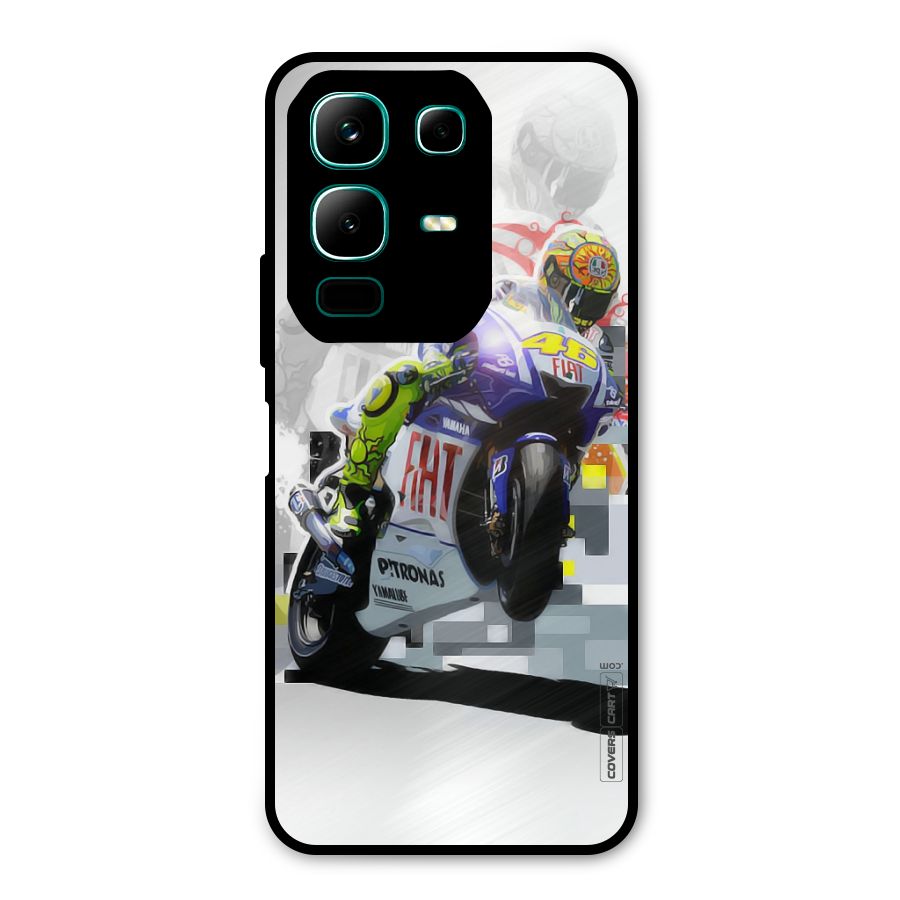 Valentino Rossi Metal Back Case for Infinix Note 50x