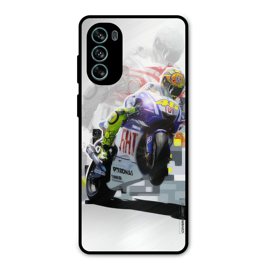 Valentino Rossi Metal Back Case for Moto G62