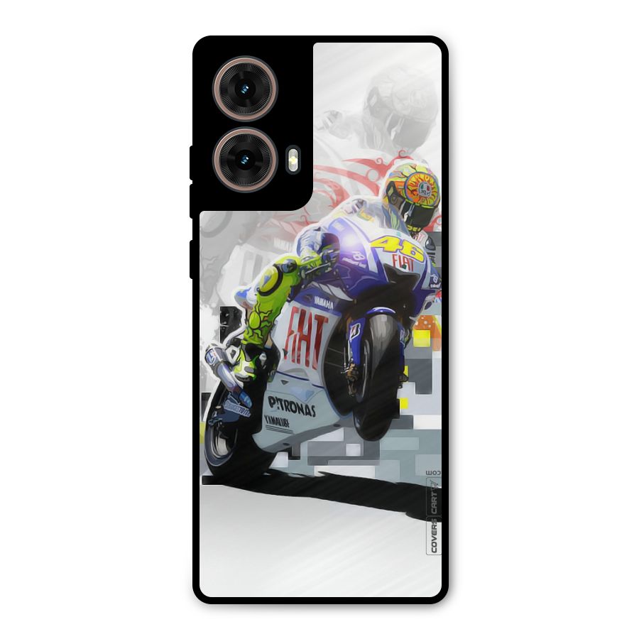 Valentino Rossi Metal Back Case for Moto G85