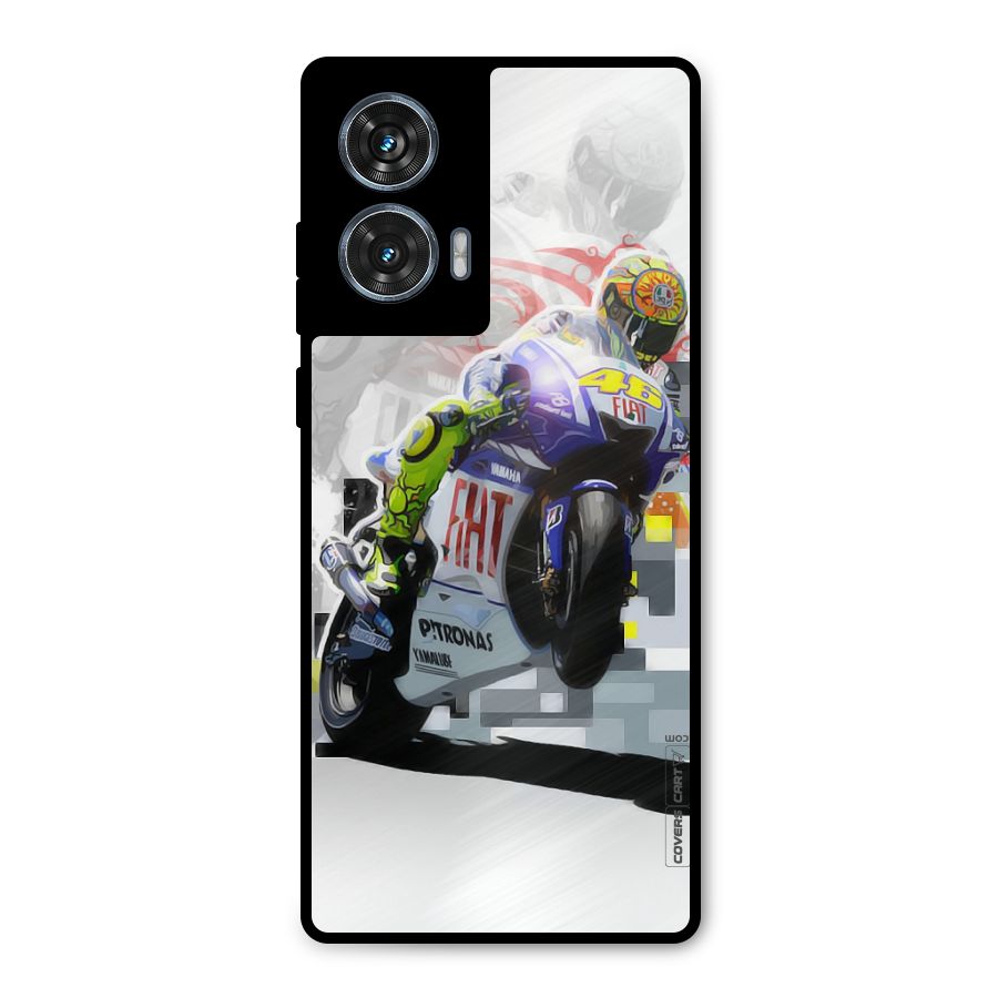 Valentino Rossi Metal Back Case for Motorola Edge 50 Fusion