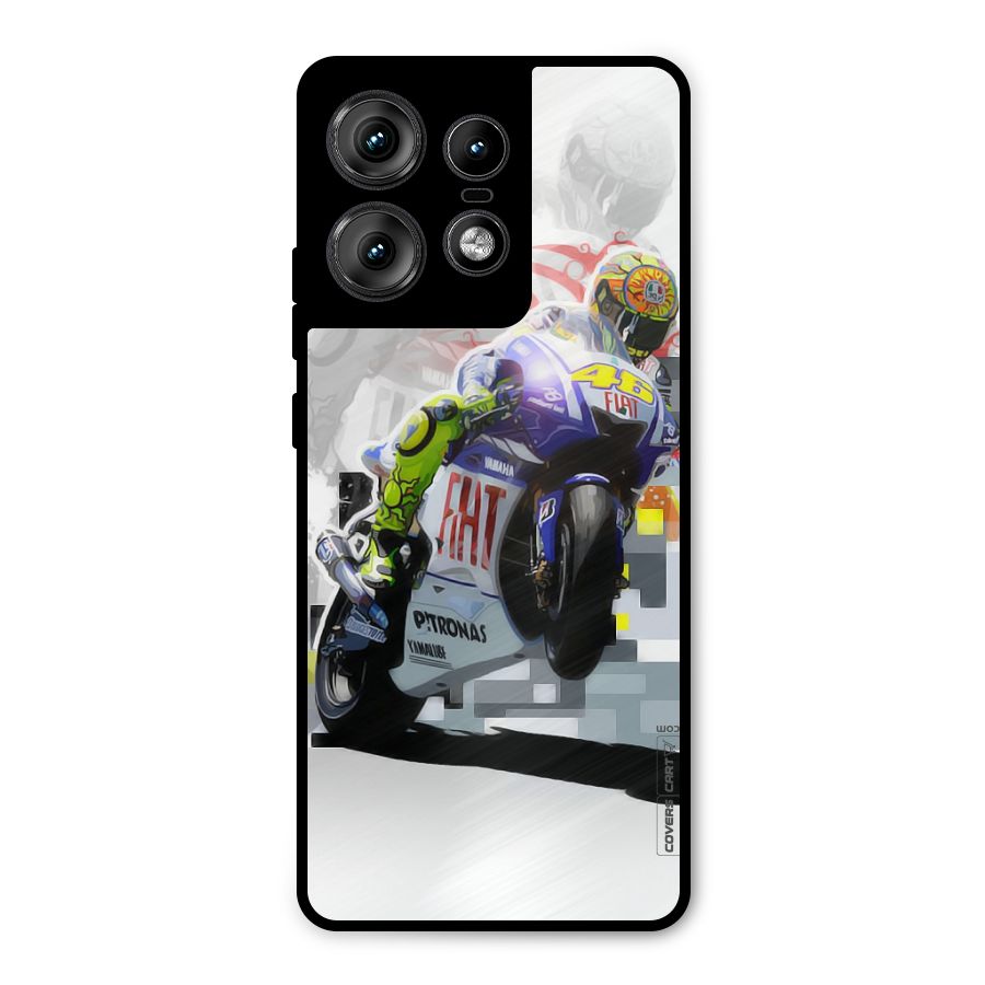 Valentino Rossi Metal Back Case for Motorola Edge 50 Pro