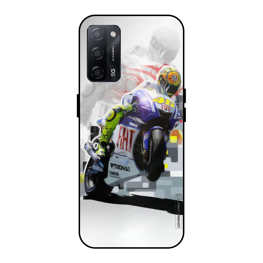 Valentino Rossi Metal Back Case for Oppo A53s 5G