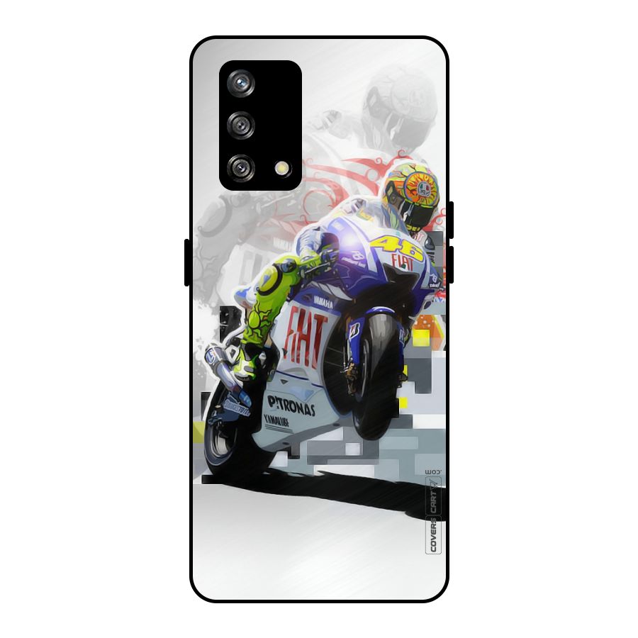 Valentino Rossi Metal Back Case for Oppo F19