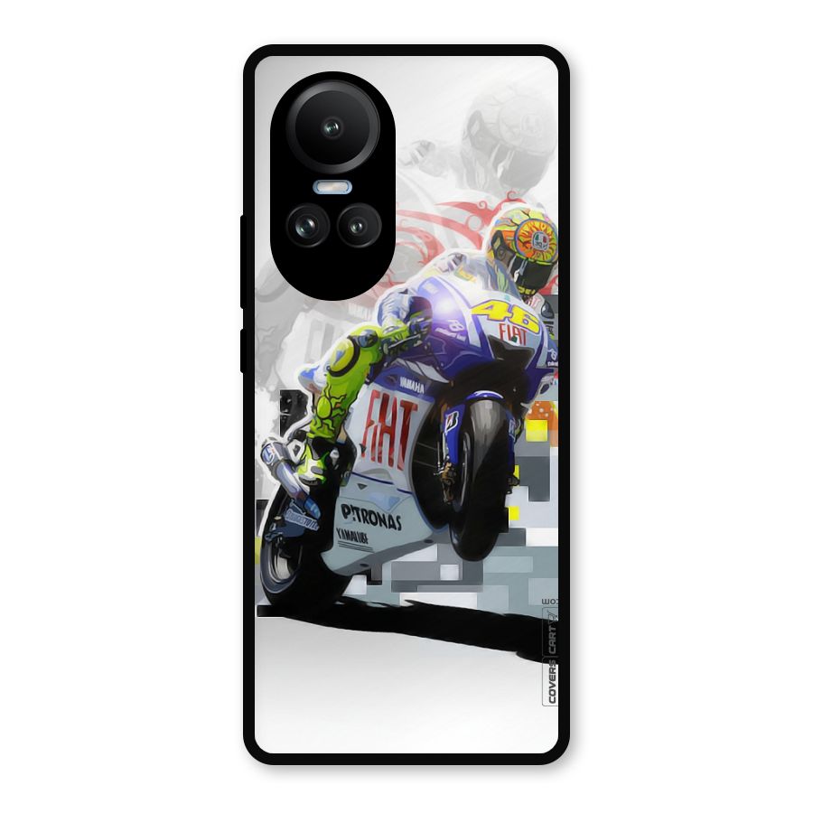 Valentino Rossi Metal Back Case for Oppo Reno10 Pro