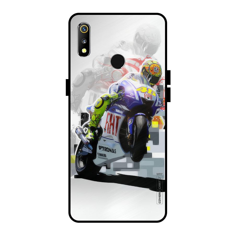 Valentino Rossi Metal Back Case for Realme 3i
