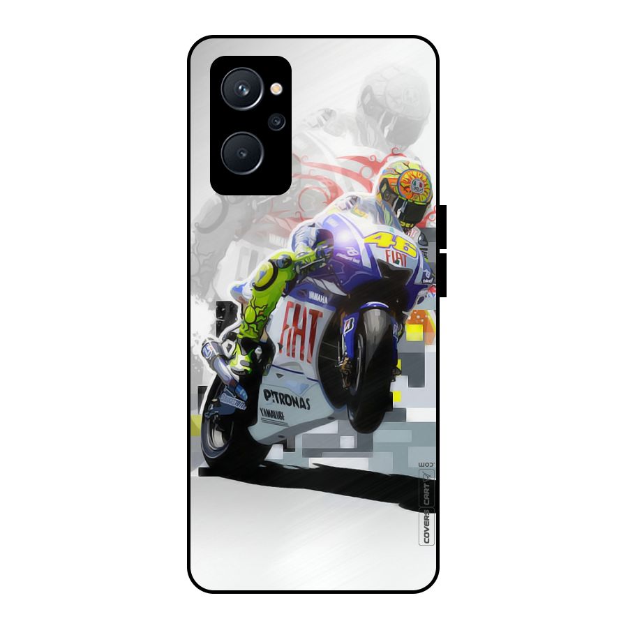 Valentino Rossi Metal Back Case for Realme 9i 5G
