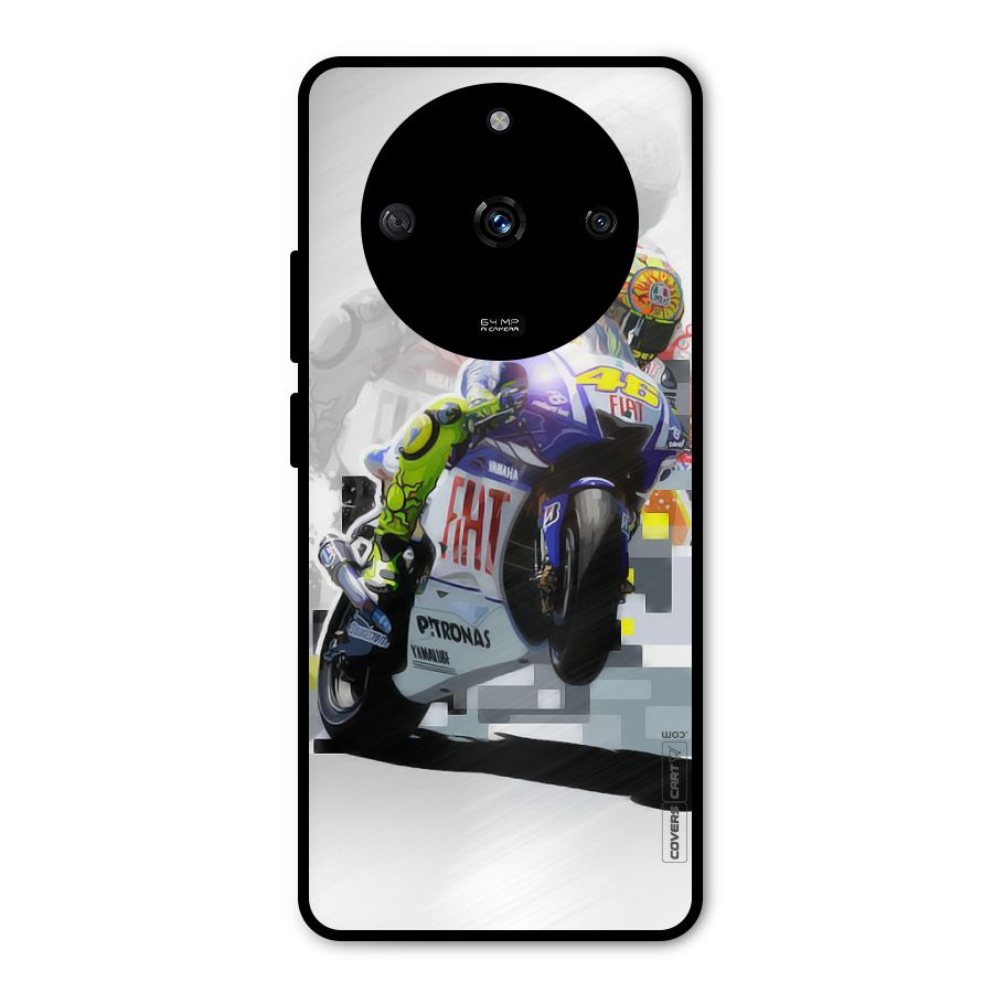 Valentino Rossi Metal Back Case for Realme Narzo 60 5G