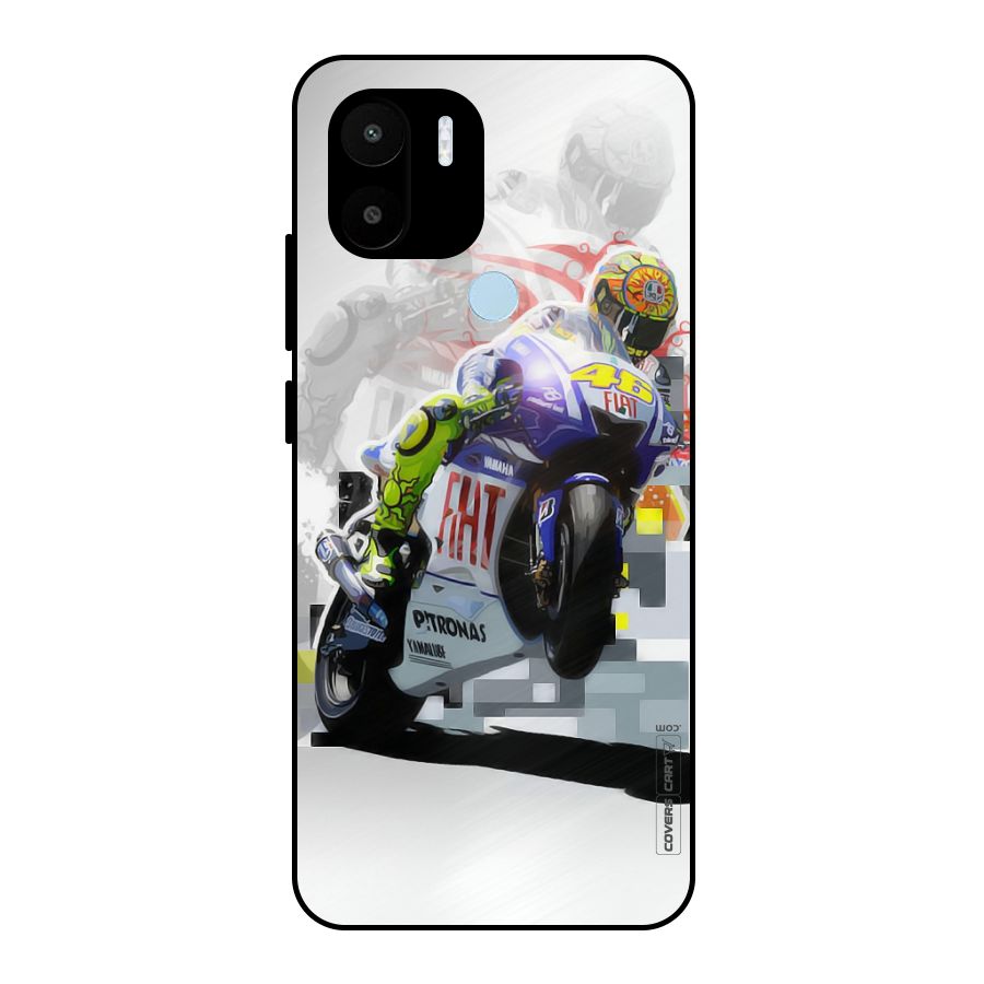 Valentino Rossi Metal Back Case for Redmi A2+