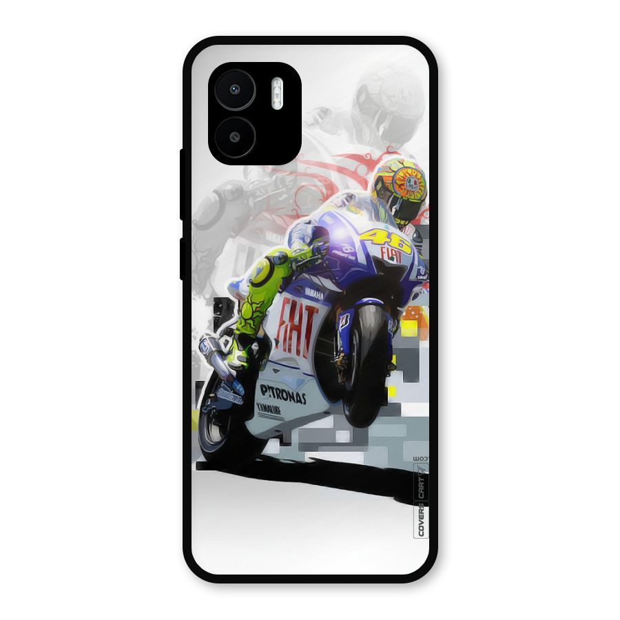 Valentino Rossi Metal Back Case for Redmi A2
