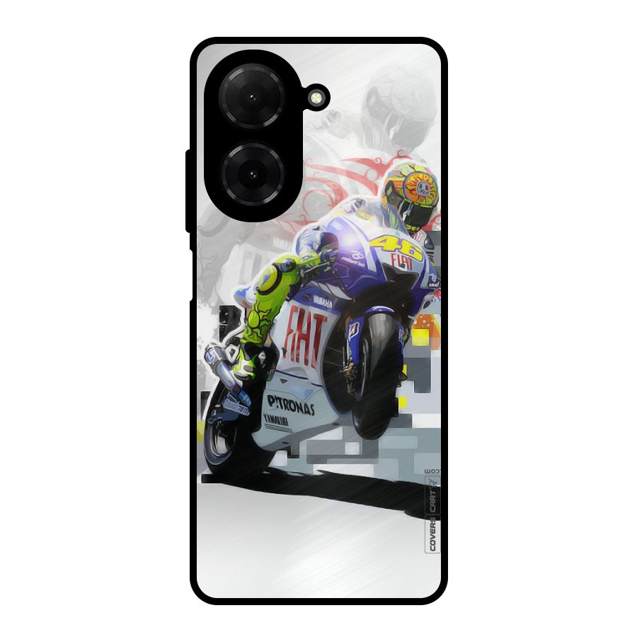 Valentino Rossi Metal Back Case for Redmi A5 4G