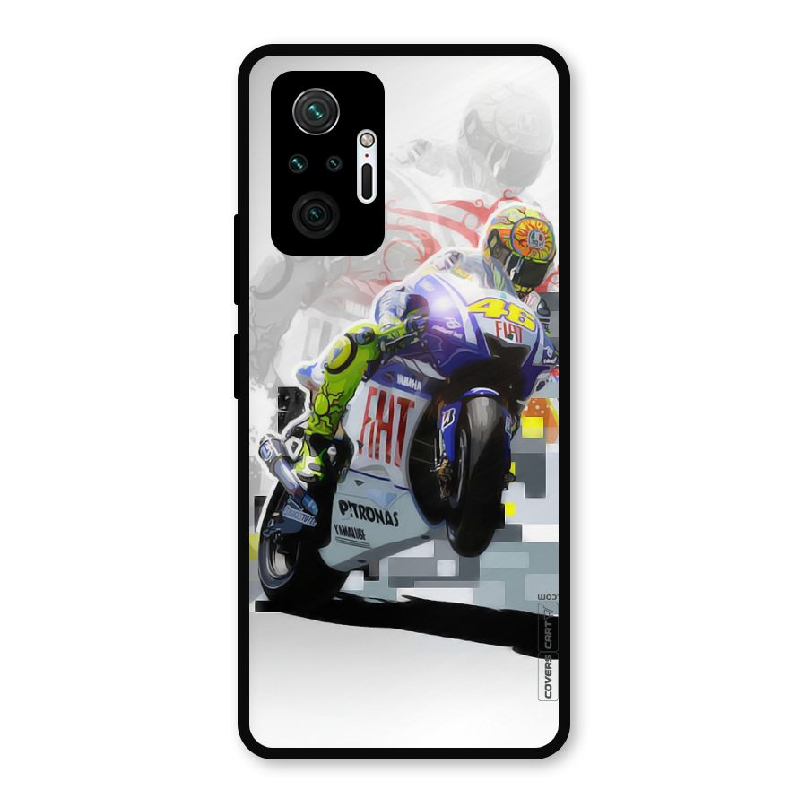 Valentino Rossi Metal Back Case for Redmi Note 10 Pro