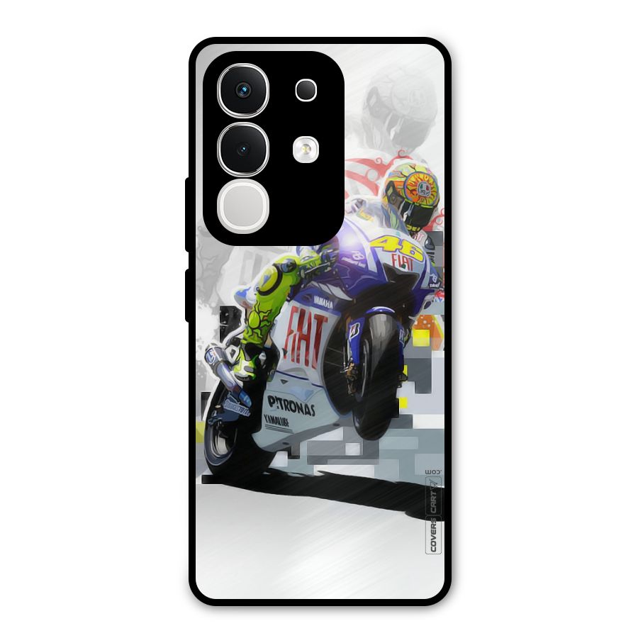 Valentino Rossi Metal Back Case for Vivo T4x