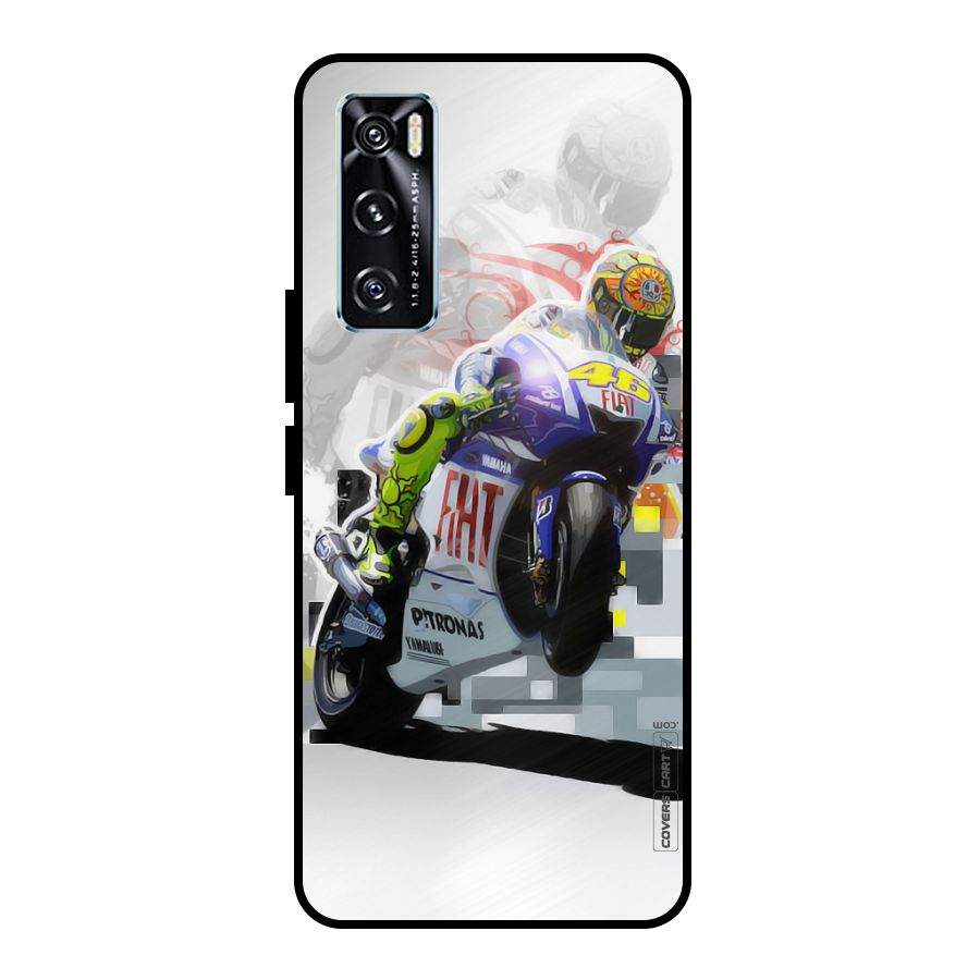 Valentino Rossi Metal Back Case for Vivo V20 SE