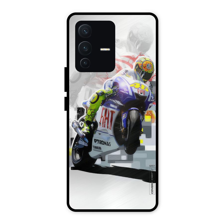 Valentino Rossi Metal Back Case for Vivo V23 5G