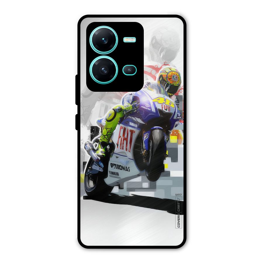 Valentino Rossi Metal Back Case for Vivo V25