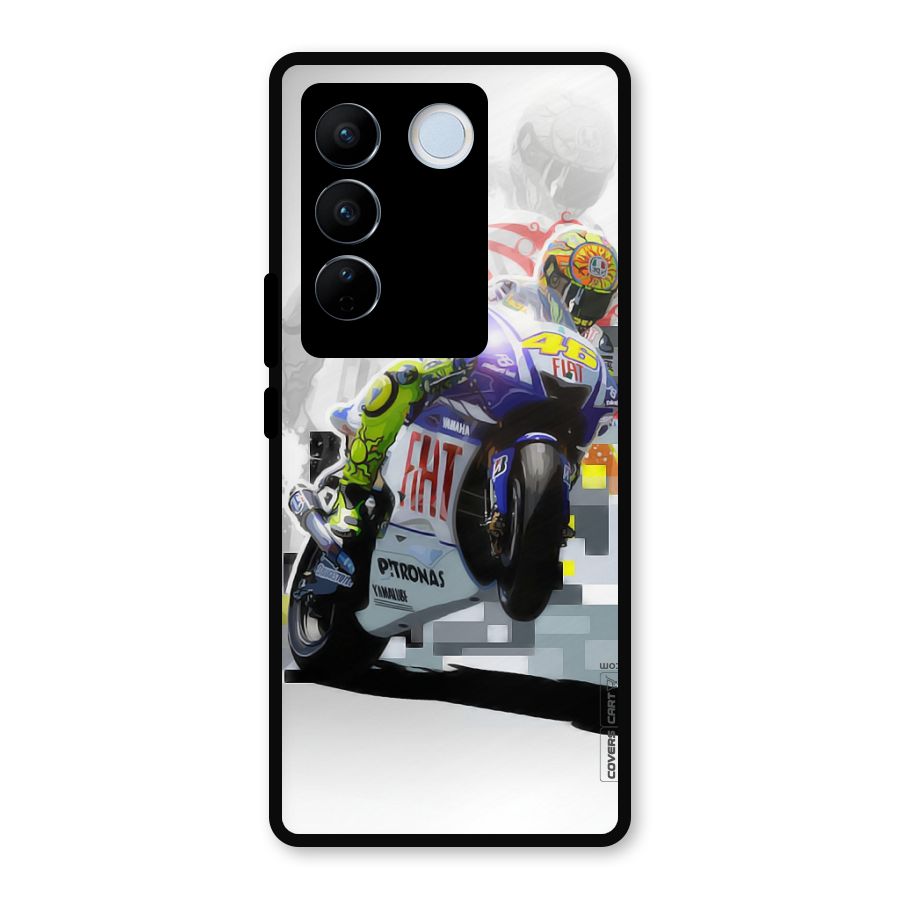 Valentino Rossi Metal Back Case for Vivo V27