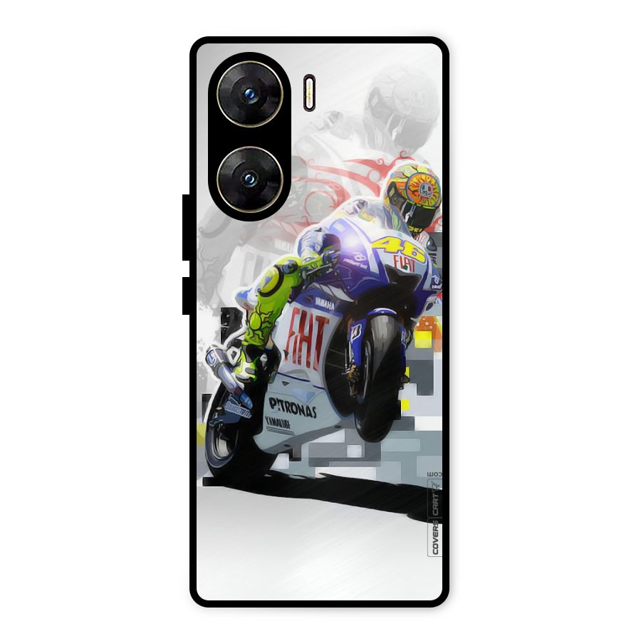 Valentino Rossi Metal Back Case for Vivo V29e