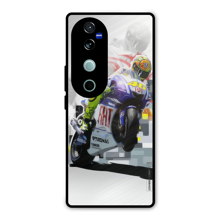 Valentino Rossi Metal Back Case for Vivo V40